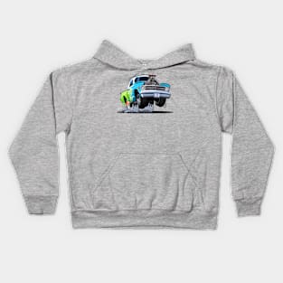 Cartoon hot rod Kids Hoodie